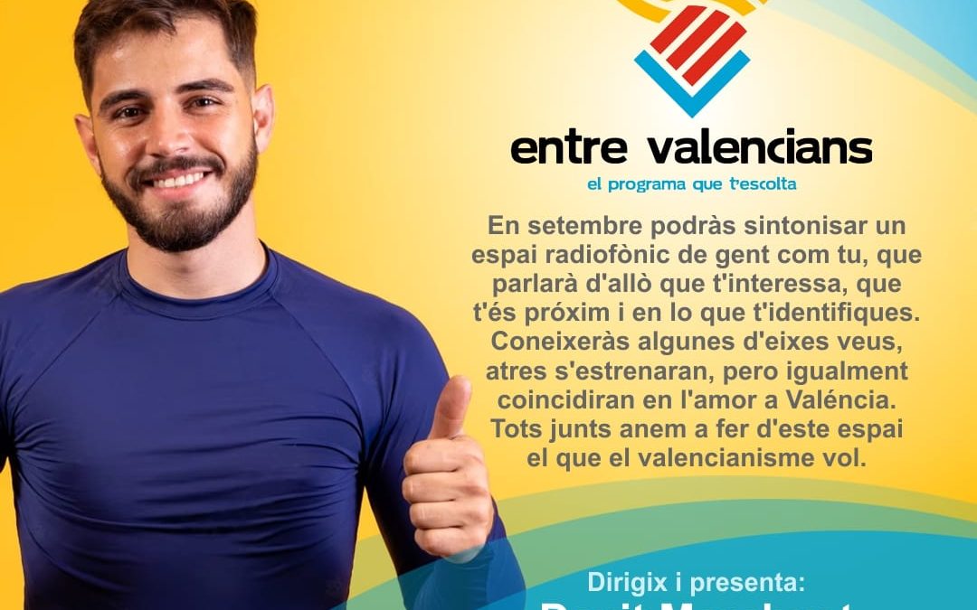 Naix «Entre valencians» l’espai radiofònic del valencianisme